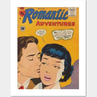 Vintage "Romantic Adventures" Cover Posters and Art